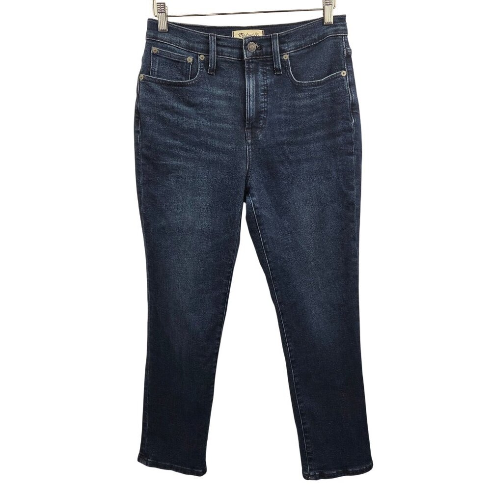 Madewell Perfect Perfect Vintage High-Rise Jeans Dark Wash Size 29P